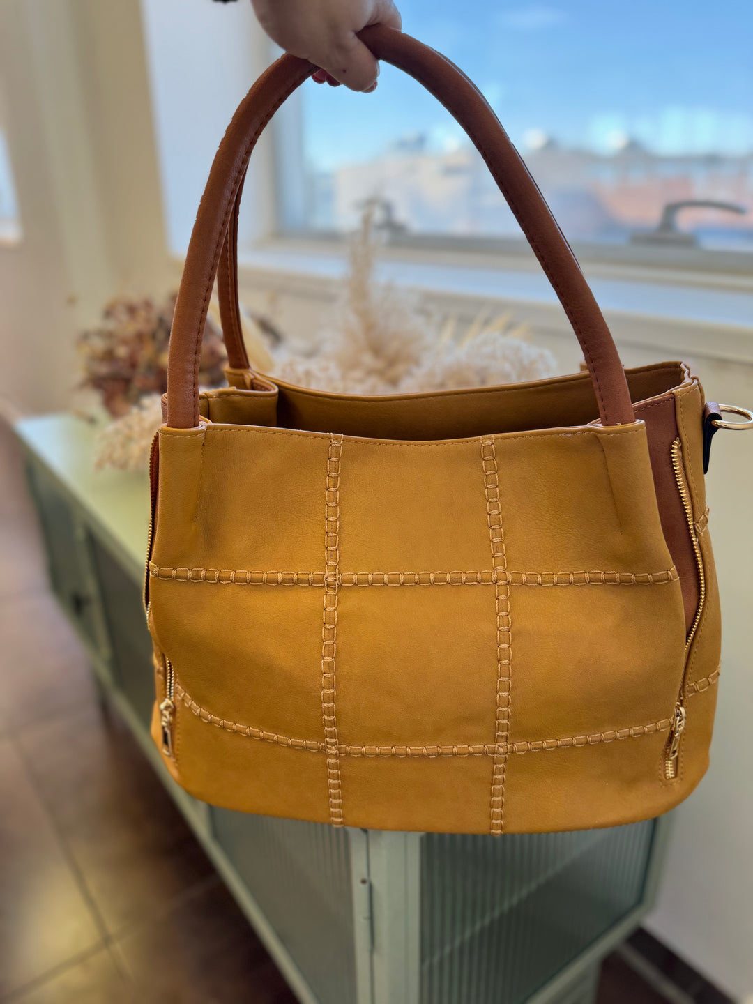 Bolso bandolera Tokio Mostaza