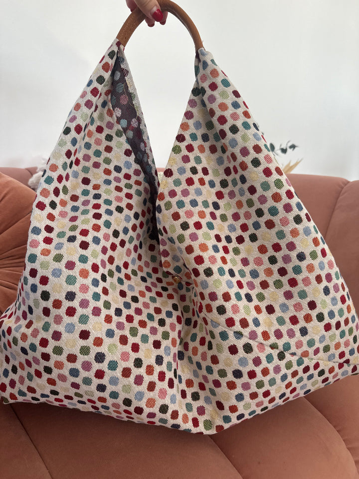 Bolso Bandolera Piel Ricky Topos