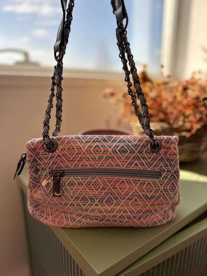 Bolso kika Rosa y Azul