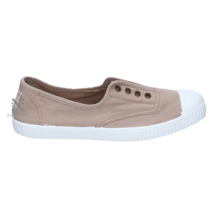 Zapatillas Inglesa  Lona Drec Beige