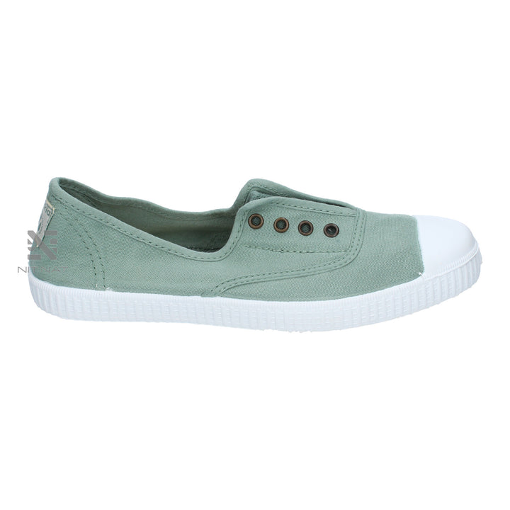 Zapatillas Inglesa  Lona Drec Verde