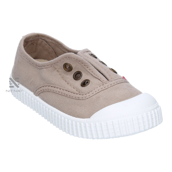 Zapatillas lona Drec Elástico Beige Victoria