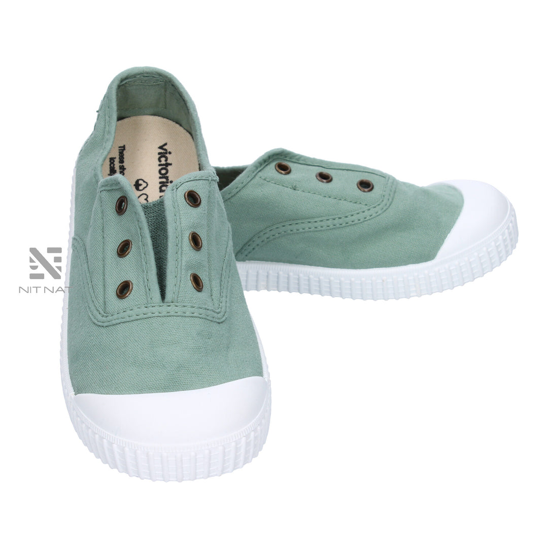 Zapatillas lona Drec Elástico Jade Victoria