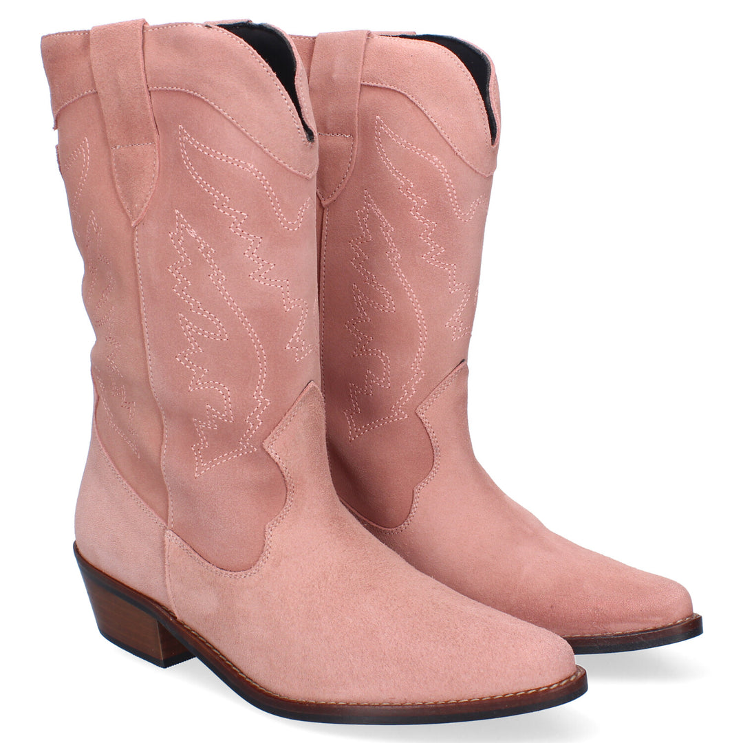 Botas Cowboy Sena Nit Nat Rosa