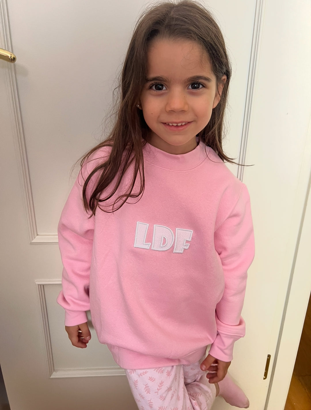 Sudadera LDF Rosa Adulto