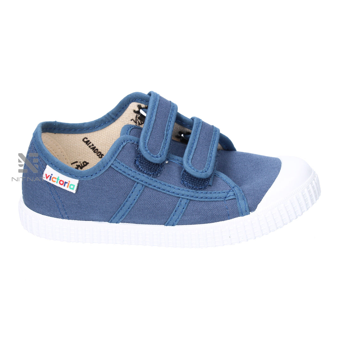 Zapatillas Tiras Lona Visctoria jeans