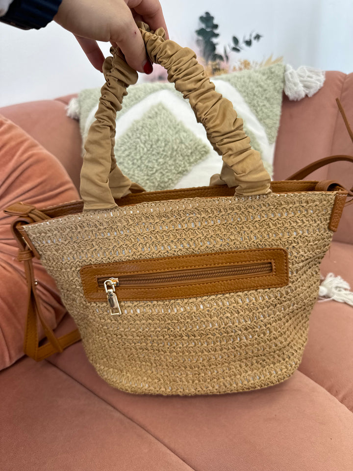 Bolso bandolera Pimpi beige