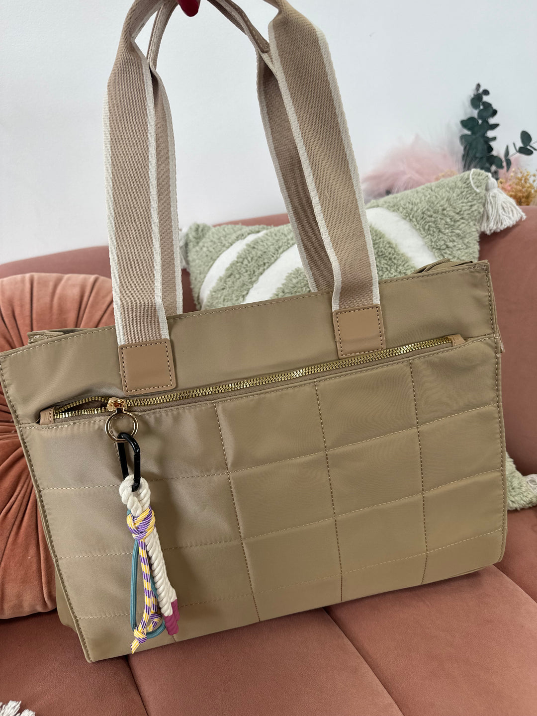 Bolso Bandolera tala Beige