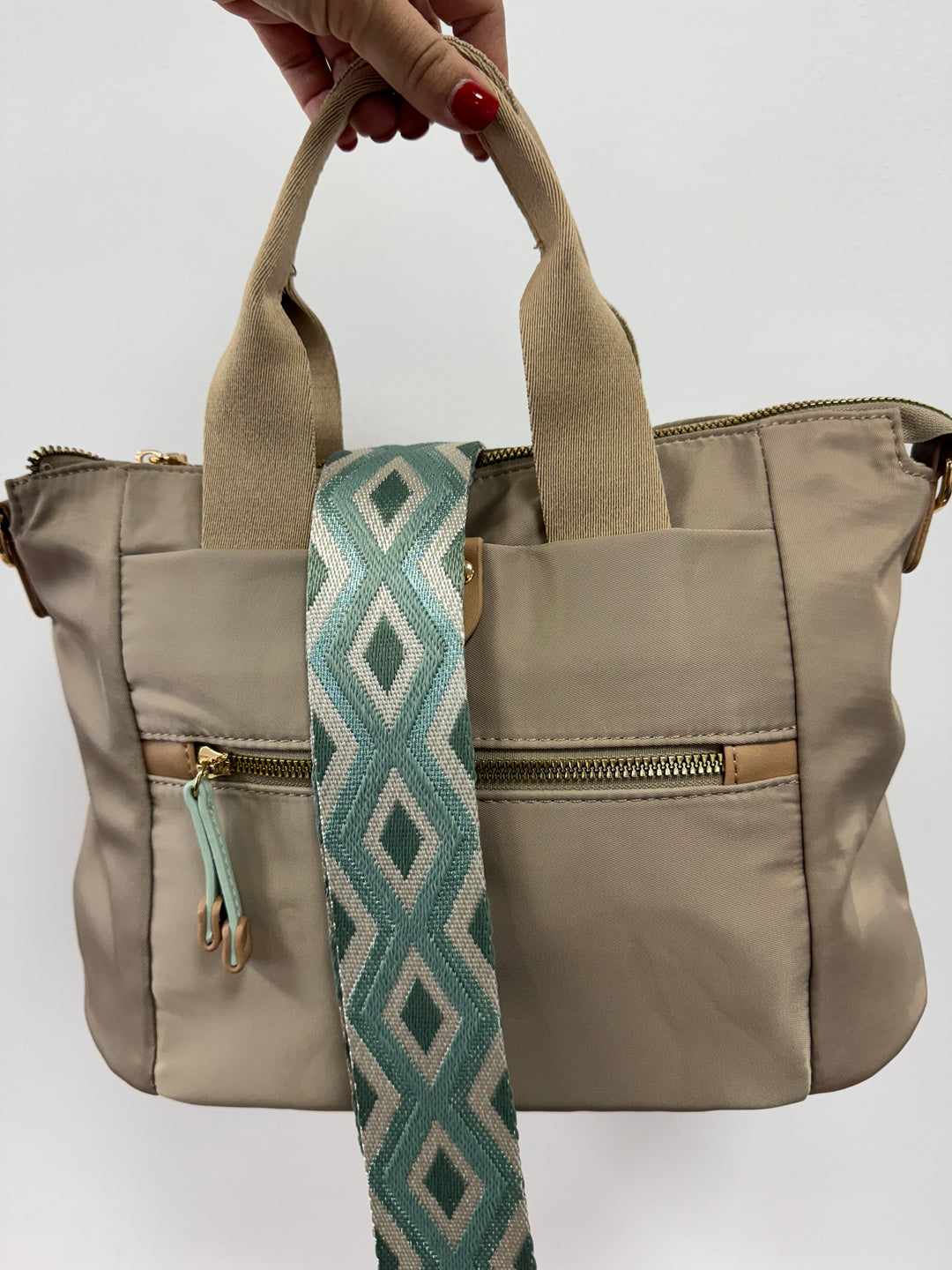 Bolso Bandolera Dalia Beige