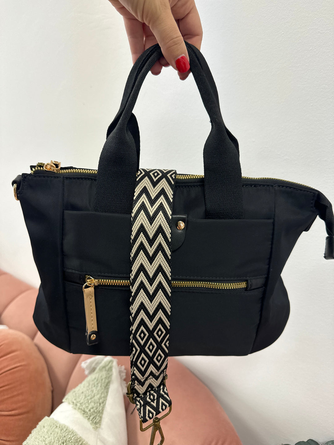 Bolso Bandolera Dalia Negro