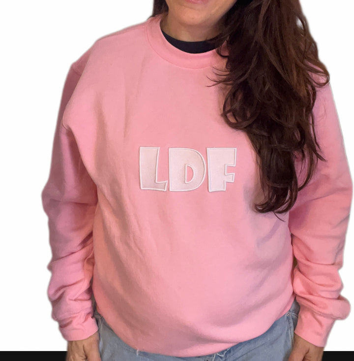 Sudadera LDF Rosa Adulto