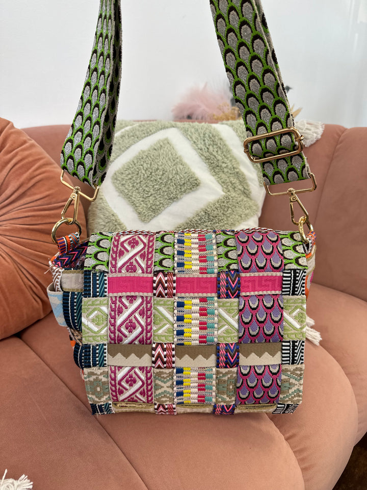 Bolso Bandolera Iris Rosa