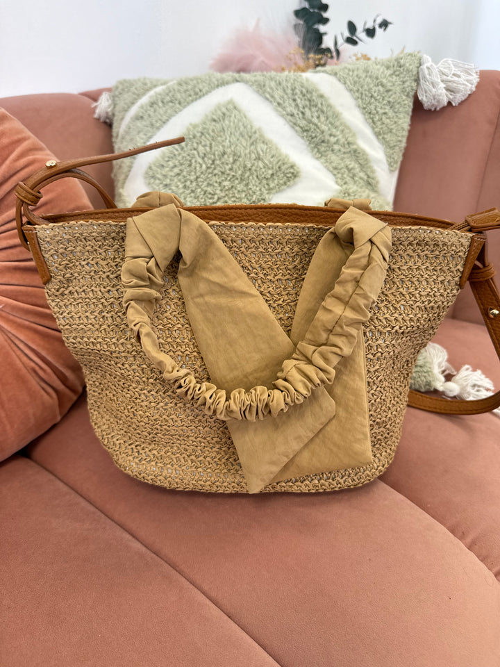 Bolso bandolera Pimpi beige