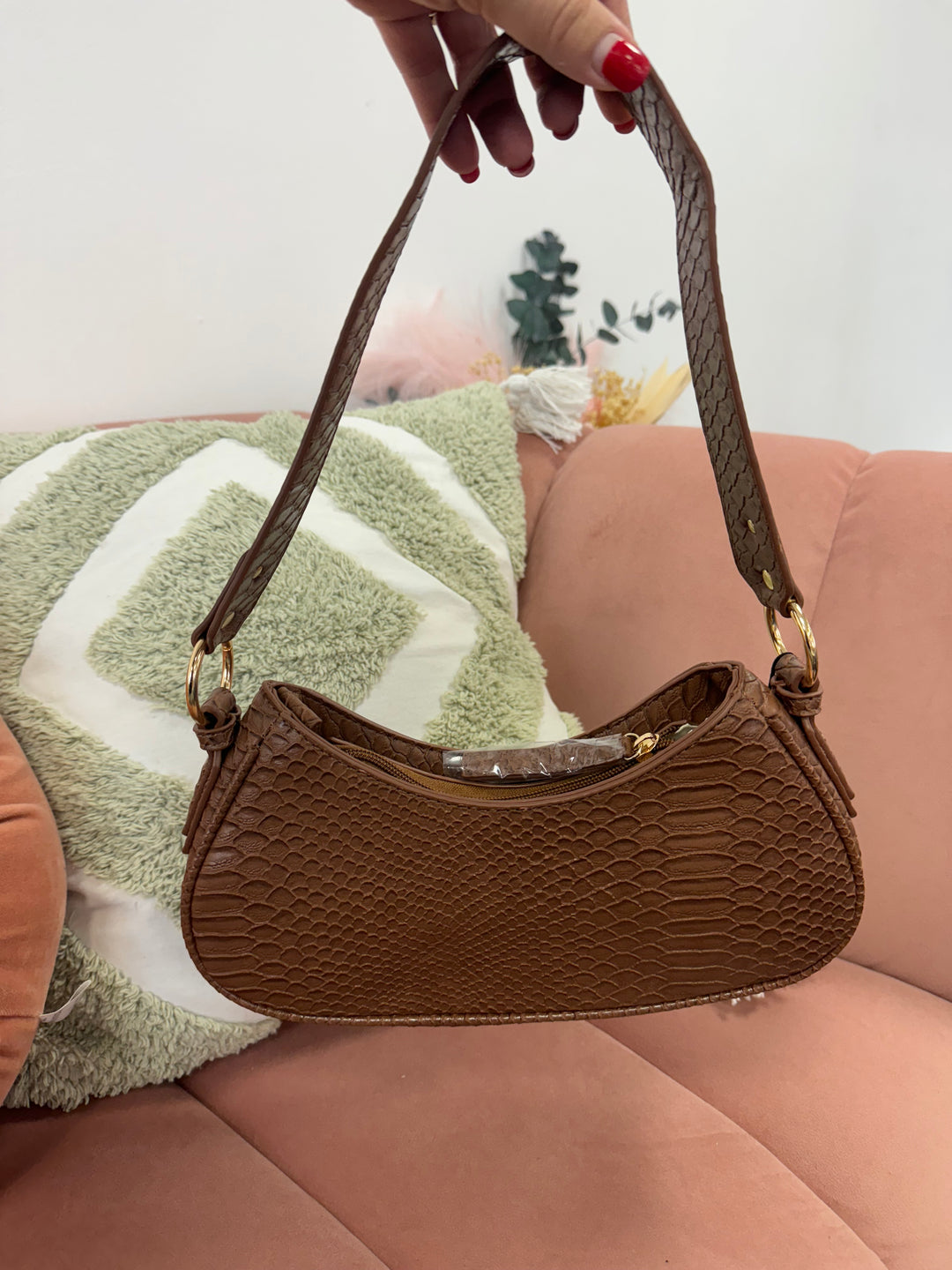 Bolso bandolera Lucero Marrón