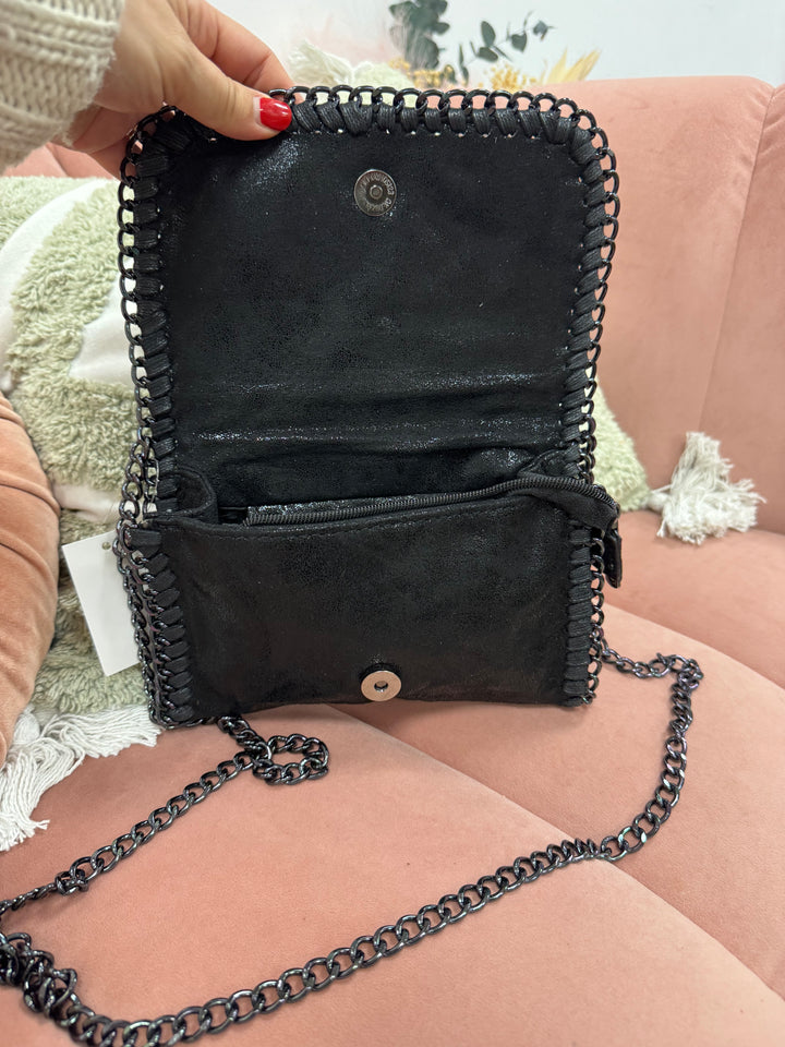 Bolso bandolera Noche Mini Negro