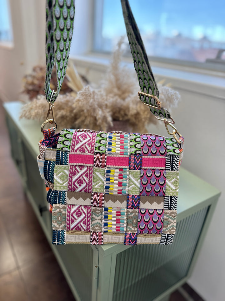 Bolso Bandolera Iris Rosa