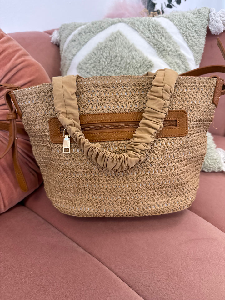 Bolso bandolera Pimpi beige