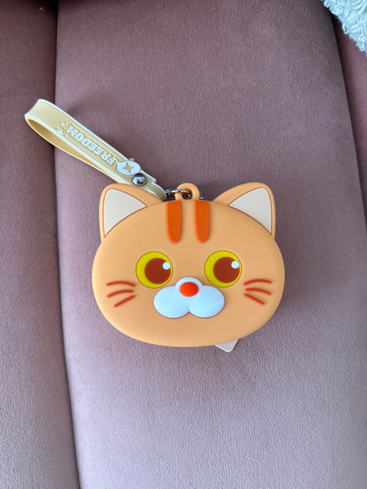 Monedero pequeño gatito Naranja