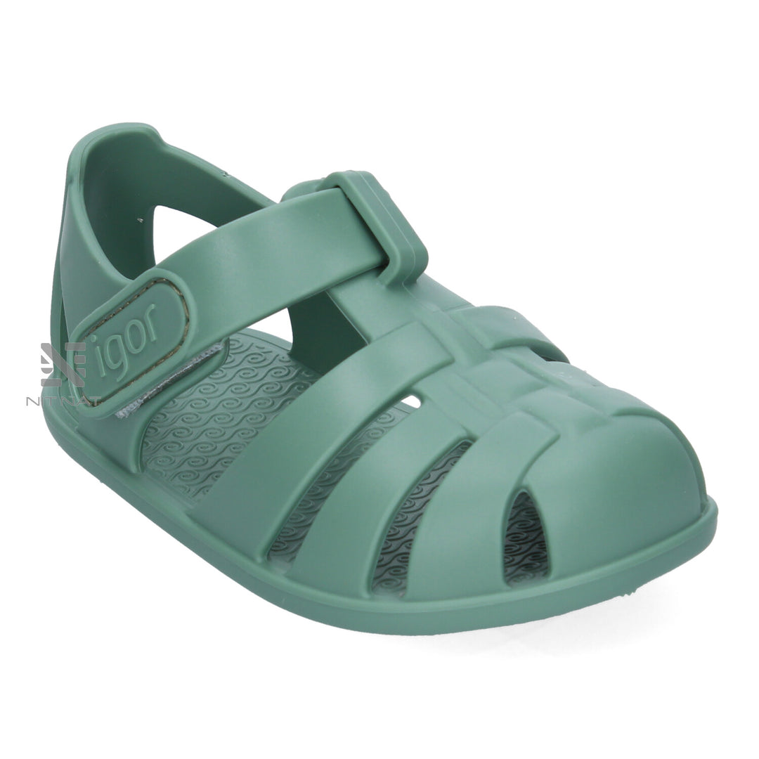 Sandalias Agua Nemo Igor Solid verde