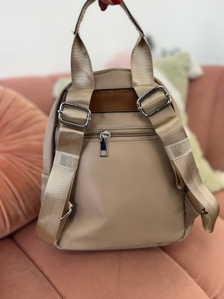 Mochila Fresa Beige