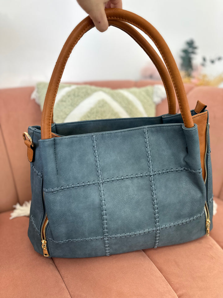 Bolso bandolera Tokio Azul