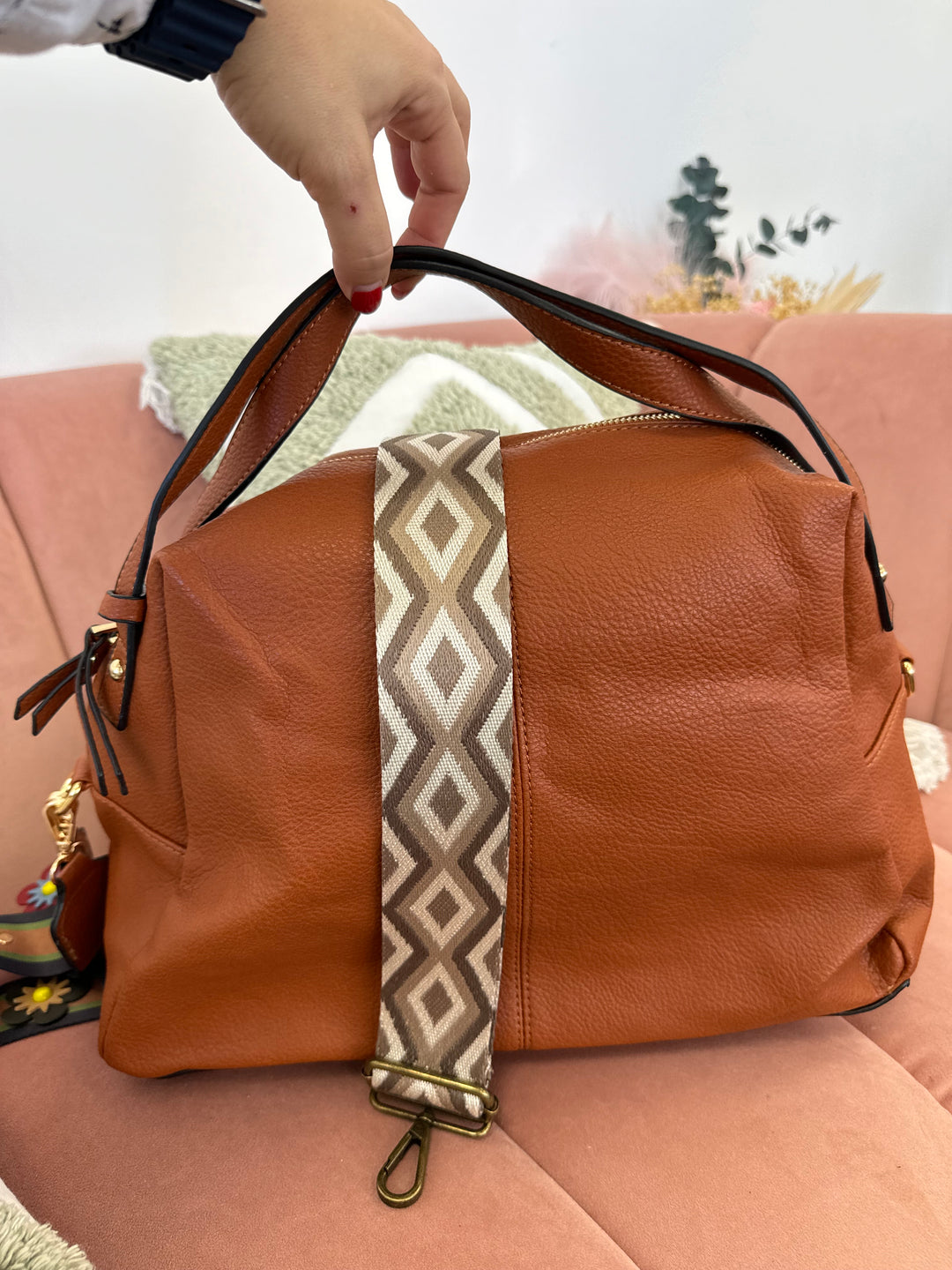 Bolso Bombón Cuero