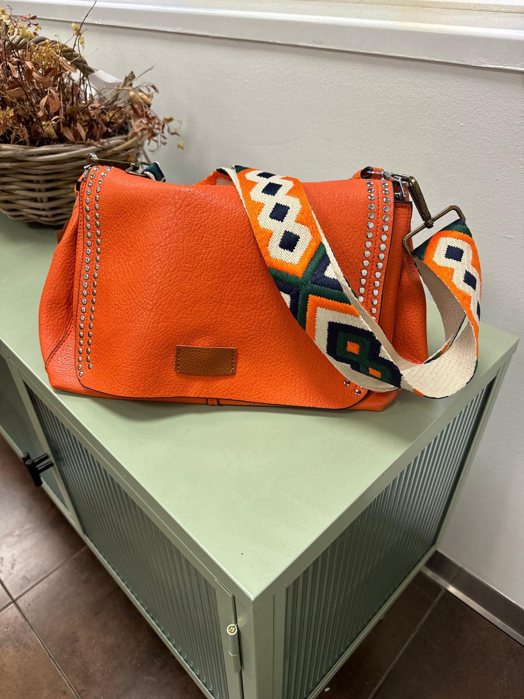 Bolso bandolera Retro Naranja