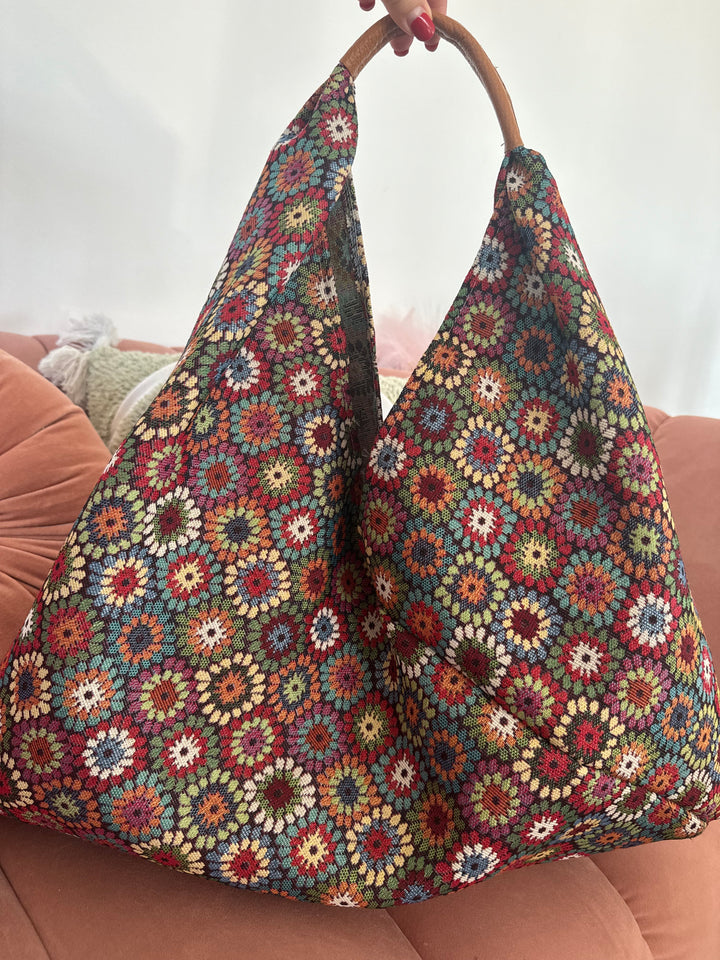 Bolso Bandolera Piel Ricky Flores