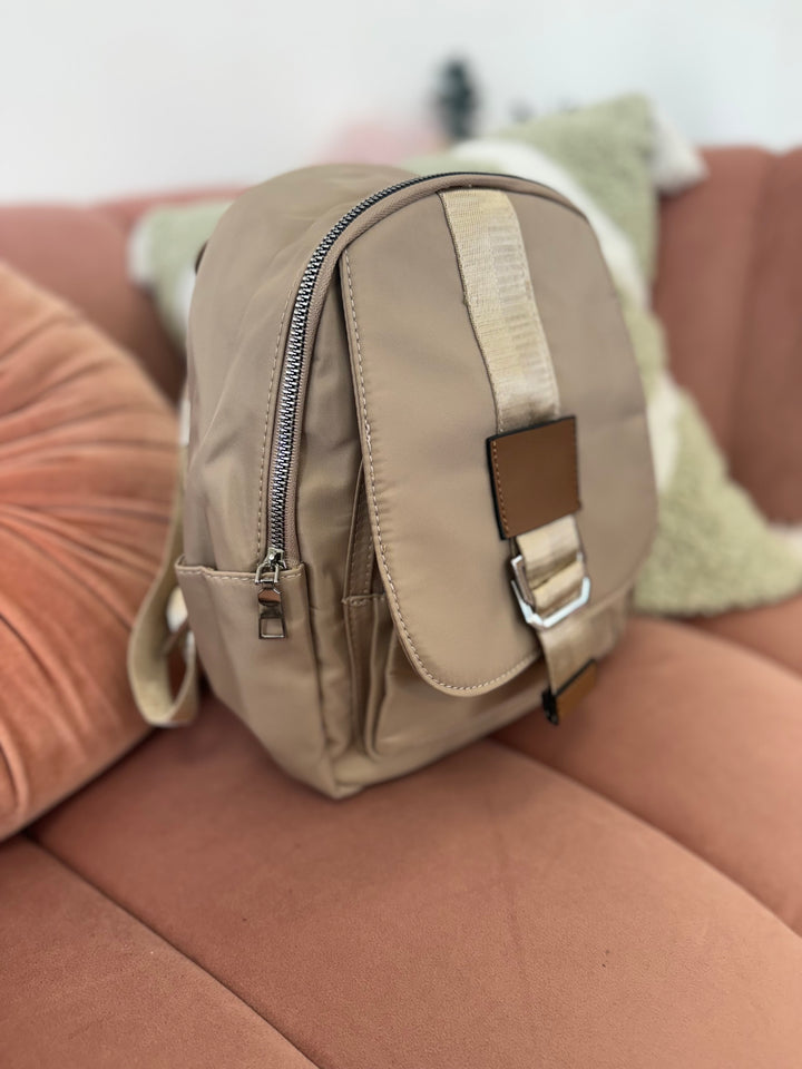 Mochila Fresa Beige