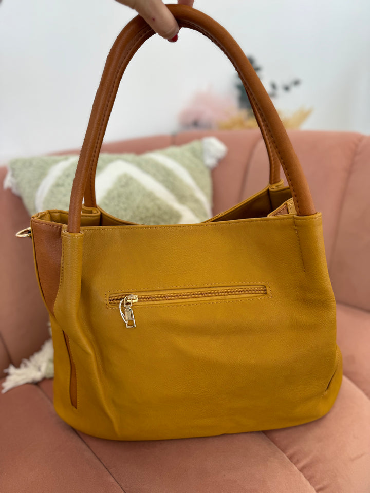 Bolso bandolera Tokio Mostaza