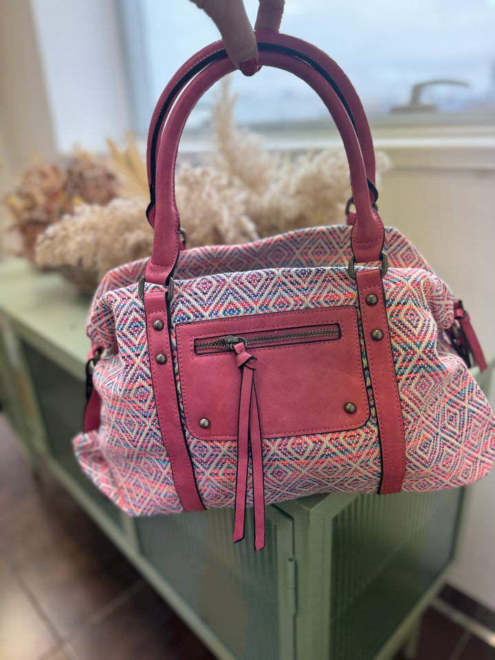 Bolso kika XL Rosa