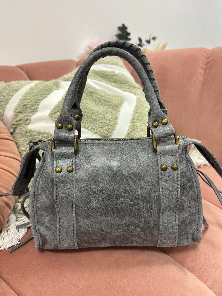 Bolso Mini Pantera piel Gris