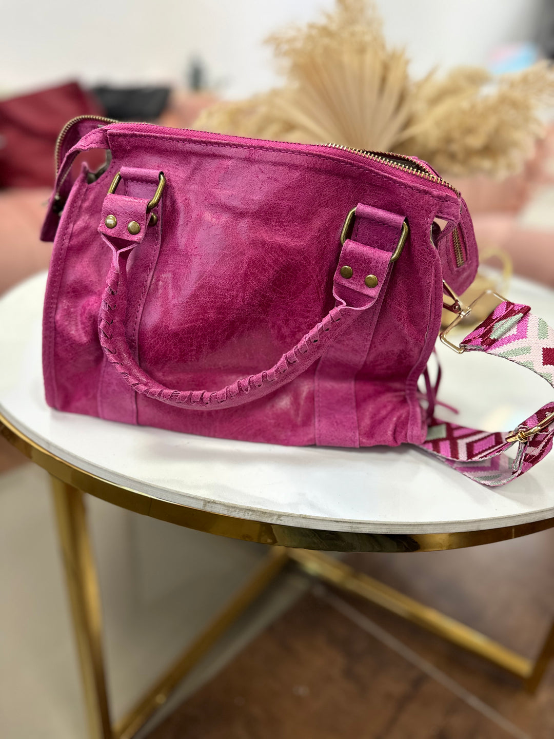 Bolso Pantera piel Rosa