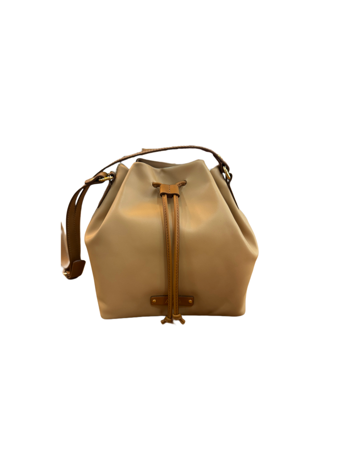 Bolso Saco Piel Beige