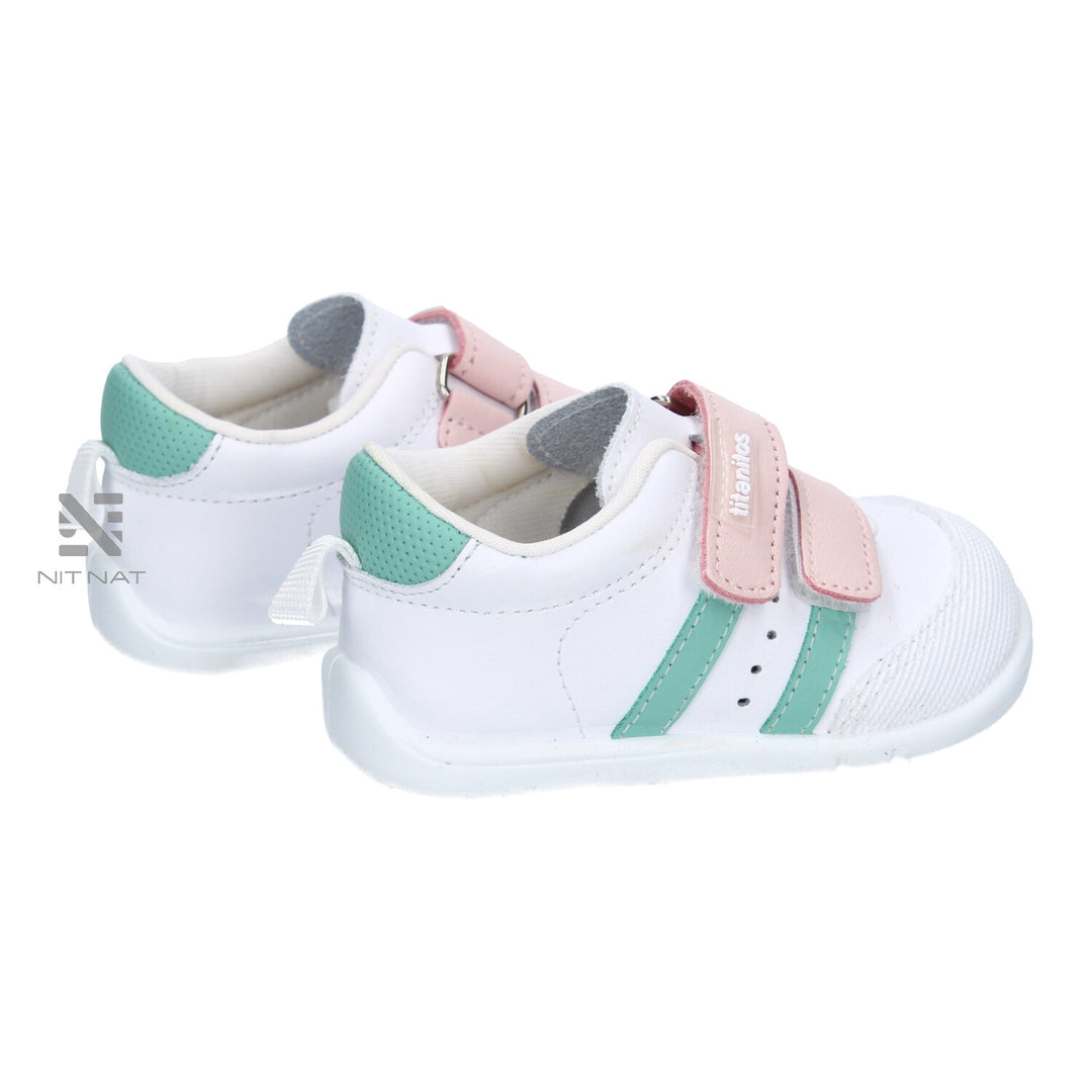 Deportivas Amancio Titanitos Rosa y Verde