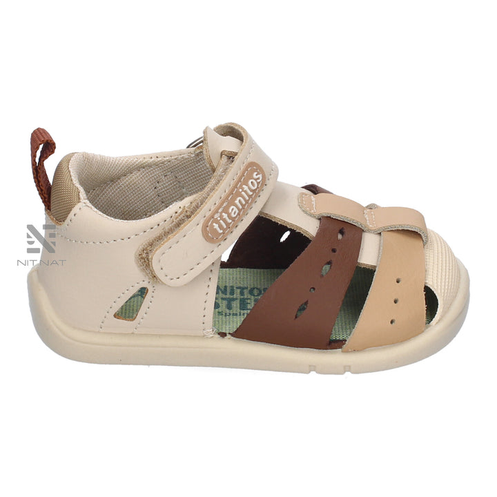 Sandalias Evo Titanitos Beige