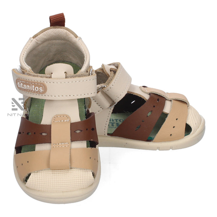 Sandalias Evo Titanitos Beige