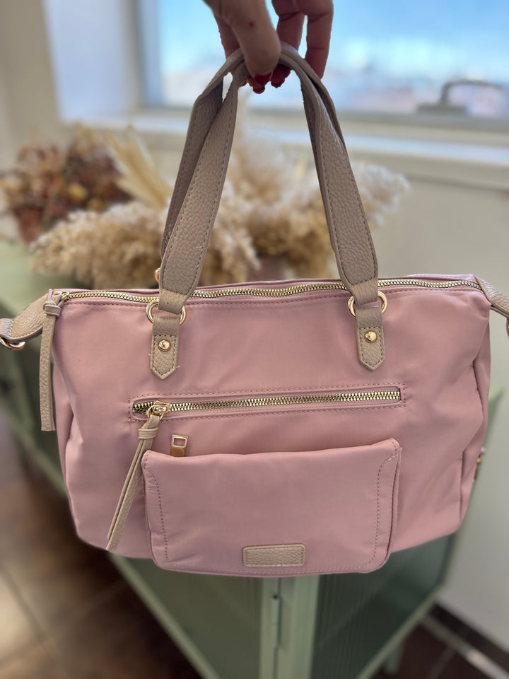 Bolso Bandolera Zambia Rosa