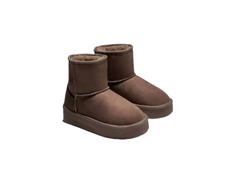 Botas Australianas Conguitos Repelentes agua Lacito plataforma Taupe