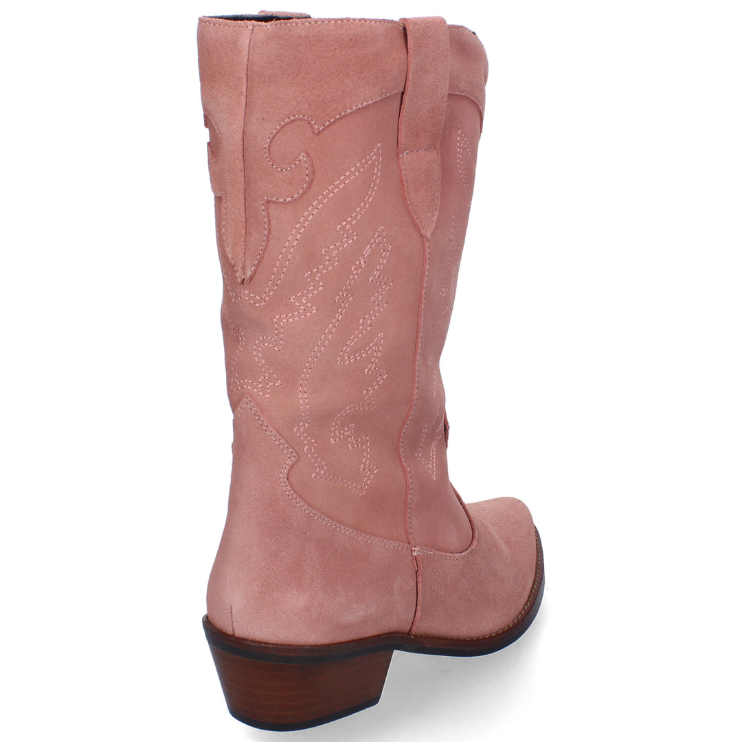 Botas Cowboy Sena Nit Nat Rosa