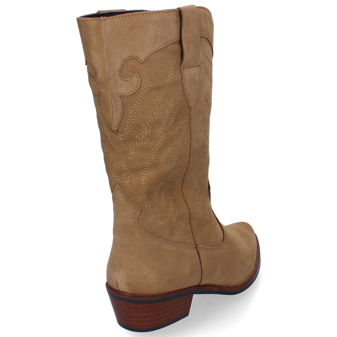 Botas Cowboy Sena Nit Nat Beige