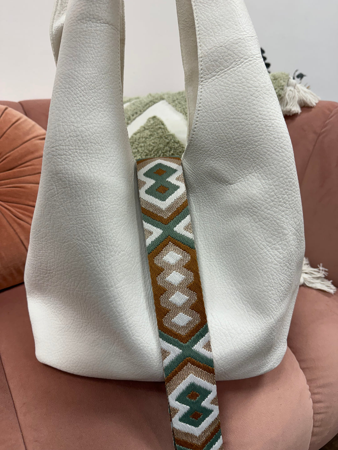 Bolso bandolera Tampa Blanco