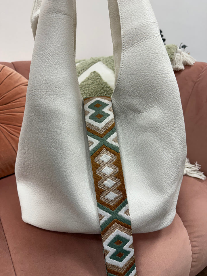 Bolso bandolera Tampa Blanco