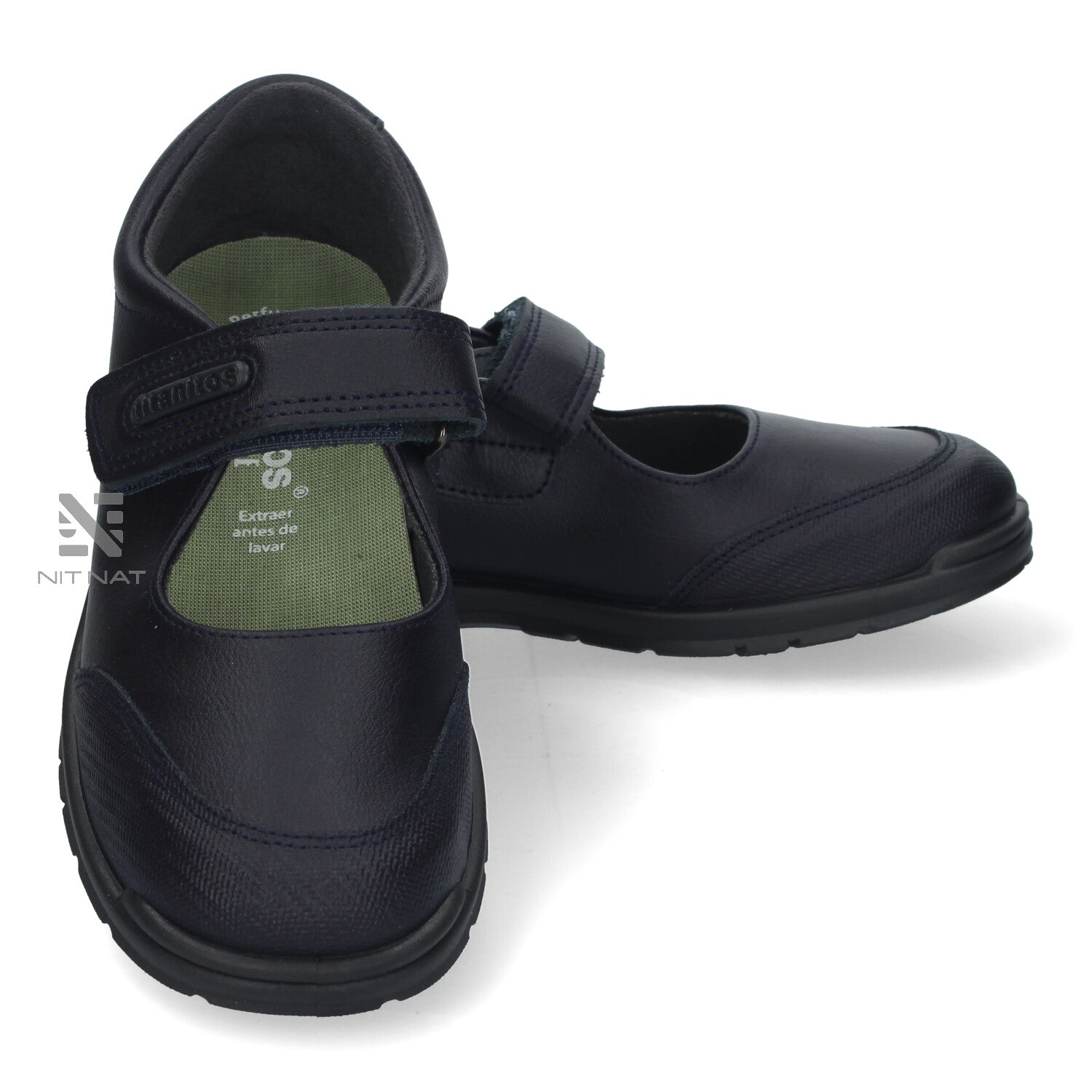 Zapato Colegial Lavable Titanitos Atenea Marino – Nit Nat