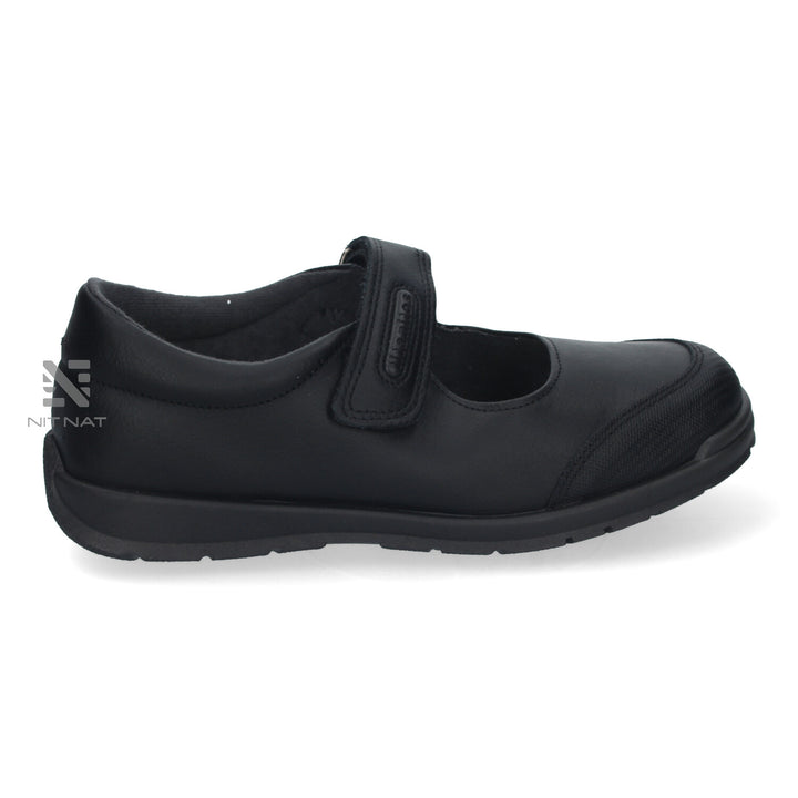 Zapato Colegial Lavable Titanitos Atenea Negro