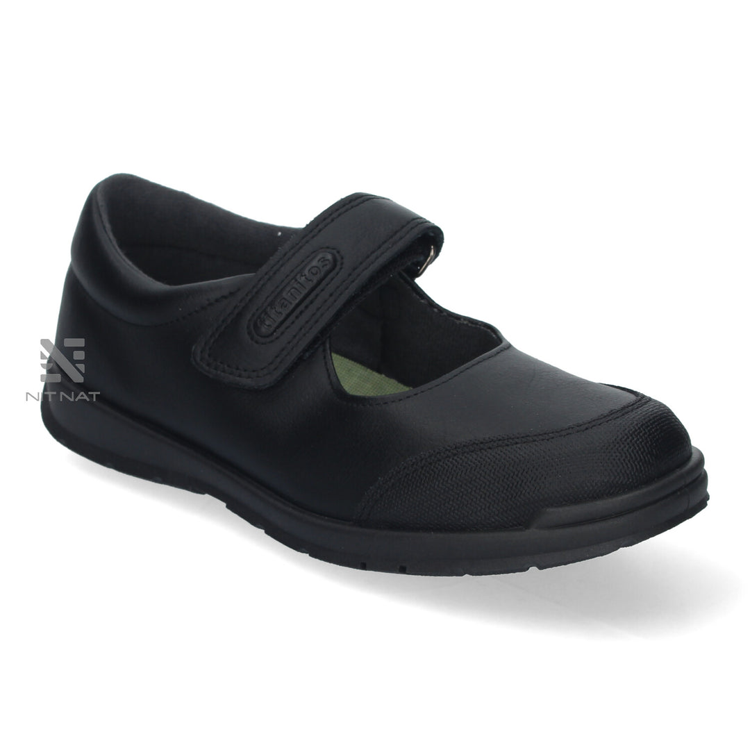 Zapato Colegial Lavable Titanitos Atenea Negro