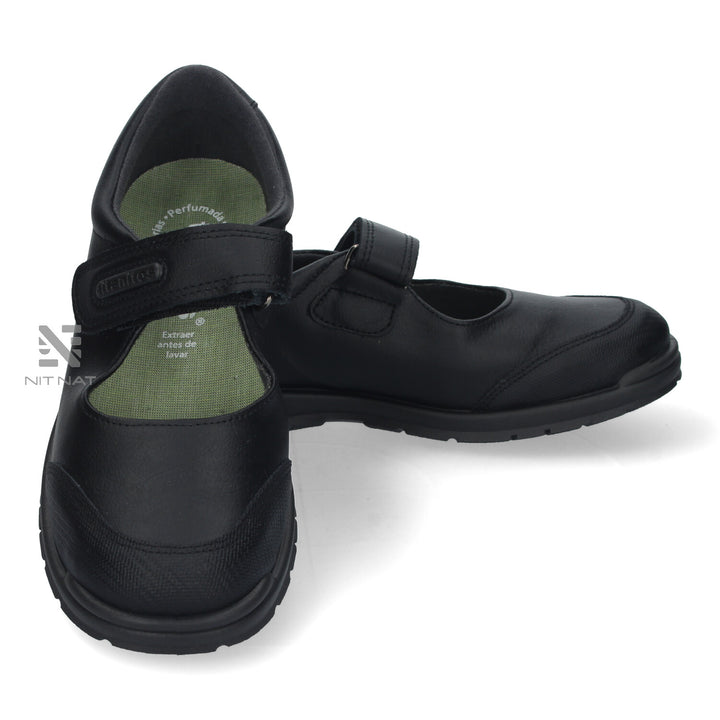 Zapato Colegial Lavable Titanitos Atenea Negro