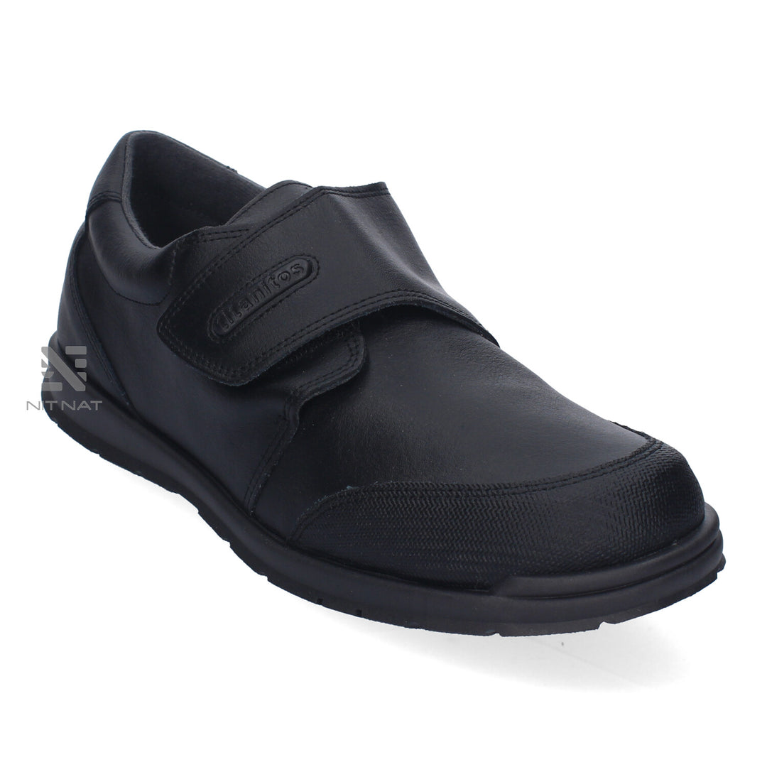 Zapato Colegial Lavable Titanitos Zeus Negro