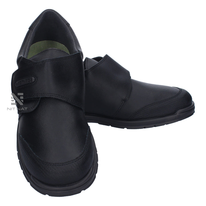 Zapato Colegial Lavable Titanitos Zeus Negro