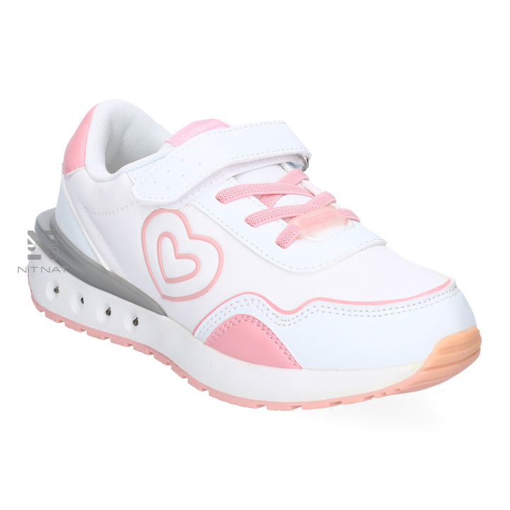 Zapatillas Conguitos Corazón Luces Rosa